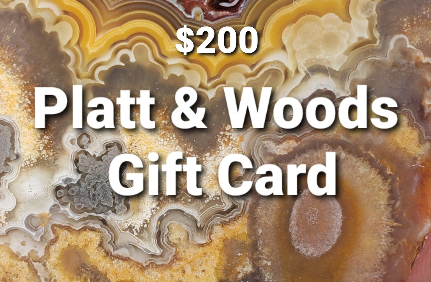 Platt & Woods Gift Card