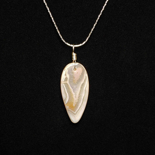 Moroccan Agate Bailed Pendant