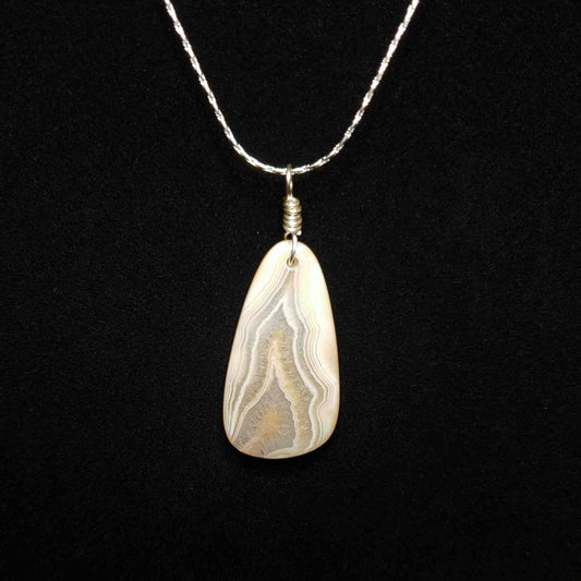 Moroccan Agate Bailed Pendant