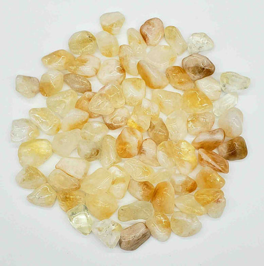 1 LB Citrine Tumble Polished